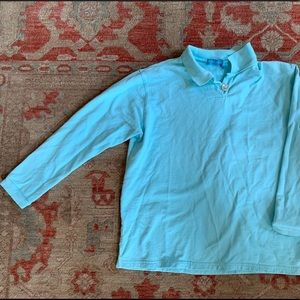 Pull over fresh produce aqua